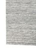 saga blue wool hand loom Rug - Corner