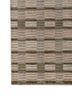saga beige and brown wool hand loom Rug - Corner