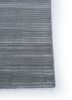 basis grey and black wool and viscose hand loom Rug - Corner basis grey and black wool and viscose hand loom Rug - Corner