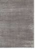 basis grey and black wool and viscose hand loom Rug - Corner basis grey and black wool and viscose hand loom Rug - Corner