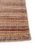saga red and orange wool and viscose hand loom Rug - Corner saga red and orange wool and viscose hand loom Rug - Corner