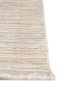 tesoro ivory wool and viscose hand loom Rug - Corner