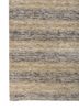 tesoro ivory wool and viscose hand loom Rug - Corner