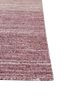 saga red and orange wool and viscose hand loom Rug - Corner