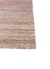 saga beige and brown wool and viscose hand loom Rug - Corner