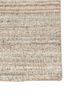 saga red and orange wool and viscose hand loom Rug - Corner