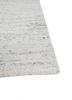 saga blue wool and viscose hand loom Rug - Corner
