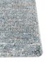 saga blue wool and viscose hand loom Rug - Corner saga blue wool and viscose hand loom Rug - Corner