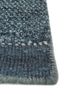 manifest blue afghan wool hand knotted Rug - Corner