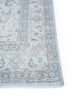 erbe grey and black wool hand knotted Rug - Corner