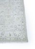 erbe grey and black wool hand knotted Rug - Corner
