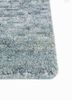 aprezo blue wool hand knotted Rug - Corner aprezo blue wool hand knotted Rug - Corner