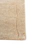 thyme ivory wool hand knotted Rug - Corner