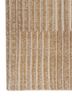 blythe beige and brown wool hand knotted Rug - Corner