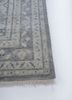 thyme grey and black wool hand knotted Rug - Corner thyme grey and black wool hand knotted Rug - Corner