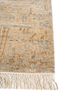 viscaya beige and brown wool hand knotted Rug - Corner
