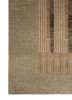 thyme beige and brown wool hand knotted Rug - Corner