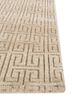 thyme ivory wool hand knotted Rug - Corner thyme ivory wool hand knotted Rug - Corner
