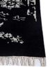 savana ivory wool hand knotted Rug - Corner