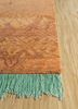 manchaha beige and brown wool hand knotted Rug - Corner manchaha beige and brown wool hand knotted Rug - Corner