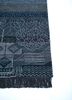 manchaha blue wool hand knotted Rug - Corner manchaha blue wool hand knotted Rug - Corner