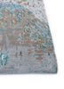 manchaha blue wool and bamboo silk hand knotted Rug - Corner manchaha blue wool and bamboo silk hand knotted Rug - Corner