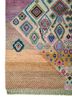 manchaha gold wool and bamboo silk hand knotted Rug - Corner