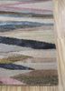 manchaha grey and black wool and bamboo silk hand knotted Rug - Corner manchaha grey and black wool and bamboo silk hand knotted Rug - Corner