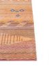 manchaha red and orange wool and bamboo silk hand knotted Rug - Corner manchaha red and orange wool and bamboo silk hand knotted Rug - Corner