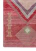 freedom manchaha pink and purple wool and bamboo silk hand knotted Rug - Corner