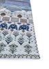 manchaha blue wool and bamboo silk hand knotted Rug - Corner manchaha blue wool and bamboo silk hand knotted Rug - Corner