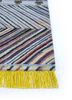 manchaha blue wool and bamboo silk hand knotted Rug - Corner manchaha blue wool and bamboo silk hand knotted Rug - Corner
