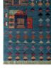 manchaha blue wool and bamboo silk hand knotted Rug - Corner manchaha blue wool and bamboo silk hand knotted Rug - Corner