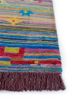 freedom manchaha pink and purple wool and bamboo silk hand knotted Rug - Corner freedom manchaha pink and purple wool and bamboo silk hand knotted Rug - Corner
