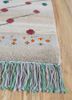 freedom manchaha ivory wool and bamboo silk hand knotted Rug - Corner freedom manchaha ivory wool and bamboo silk hand knotted Rug - Corner