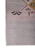 freedom manchaha pink and purple wool and bamboo silk hand knotted Rug - Corner