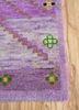 freedom manchaha pink and purple wool and bamboo silk hand knotted Rug - Corner freedom manchaha pink and purple wool and bamboo silk hand knotted Rug - Corner