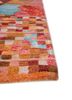 manchaha pink and purple wool and bamboo silk hand knotted Rug - Corner manchaha pink and purple wool and bamboo silk hand knotted Rug - Corner