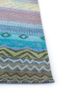 manchaha blue wool and bamboo silk hand knotted Rug - Corner manchaha blue wool and bamboo silk hand knotted Rug - Corner
