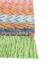 manchaha blue wool and bamboo silk hand knotted Rug - Corner