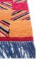 manchaha red and orange wool and bamboo silk hand knotted Rug - Corner manchaha red and orange wool and bamboo silk hand knotted Rug - Corner