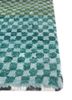 freedom manchaha blue wool and bamboo silk hand knotted Rug - Corner freedom manchaha blue wool and bamboo silk hand knotted Rug - Corner
