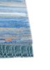 manchaha blue wool and bamboo silk hand knotted Rug - Corner manchaha blue wool and bamboo silk hand knotted Rug - Corner