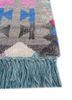 manchaha grey and black wool and bamboo silk hand knotted Rug - Corner manchaha grey and black wool and bamboo silk hand knotted Rug - Corner
