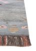 freedom manchaha ivory wool and bamboo silk hand knotted Rug - Corner freedom manchaha ivory wool and bamboo silk hand knotted Rug - Corner