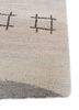 freedom manchaha grey and black wool and bamboo silk hand knotted Rug - Corner freedom manchaha grey and black wool and bamboo silk hand knotted Rug - Corner