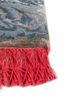 manchaha blue wool and bamboo silk hand knotted Rug - Corner