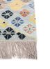 manchaha blue wool and bamboo silk hand knotted Rug - Corner manchaha blue wool and bamboo silk hand knotted Rug - Corner