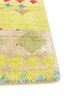 manchaha gold wool and bamboo silk hand knotted Rug - Corner