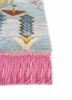 manchaha blue wool and bamboo silk hand knotted Rug - Corner